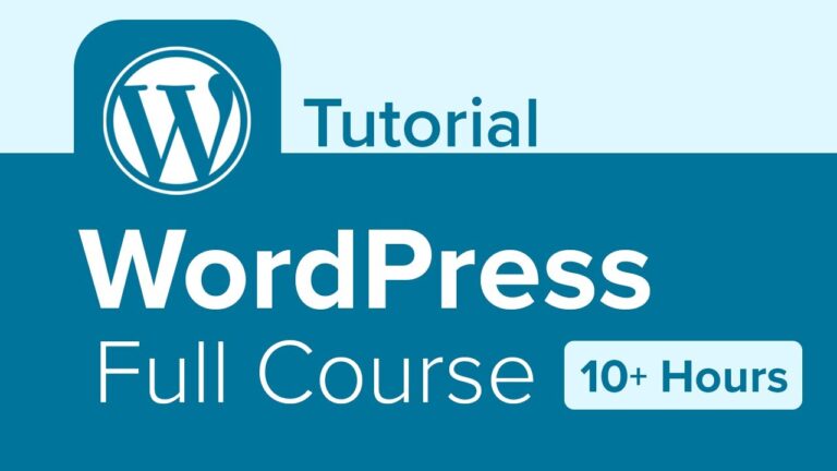 WordPress for Beginners: Build Your Website from Scratch